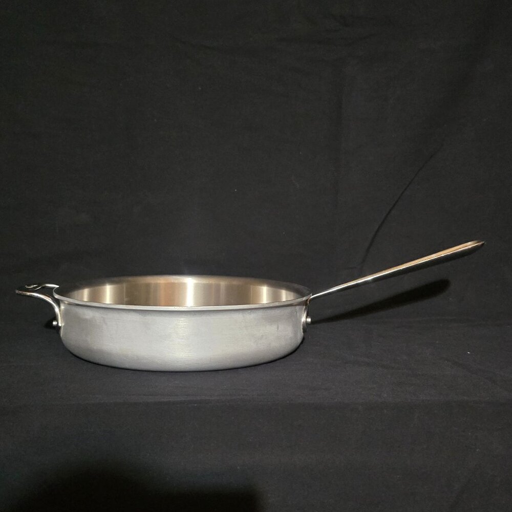 All-Clad 3QT MC2 Saute 2 Handle Brushed Aluminum Exterior /  SS Interior